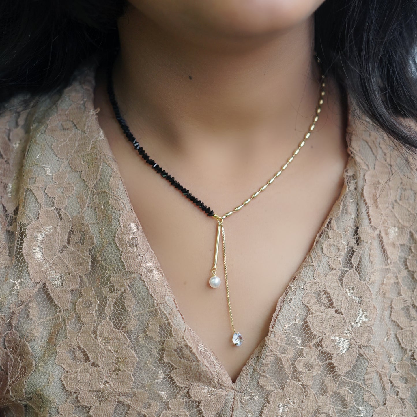 Women's Pride Fancy Designer Gold Plated NECKLACE