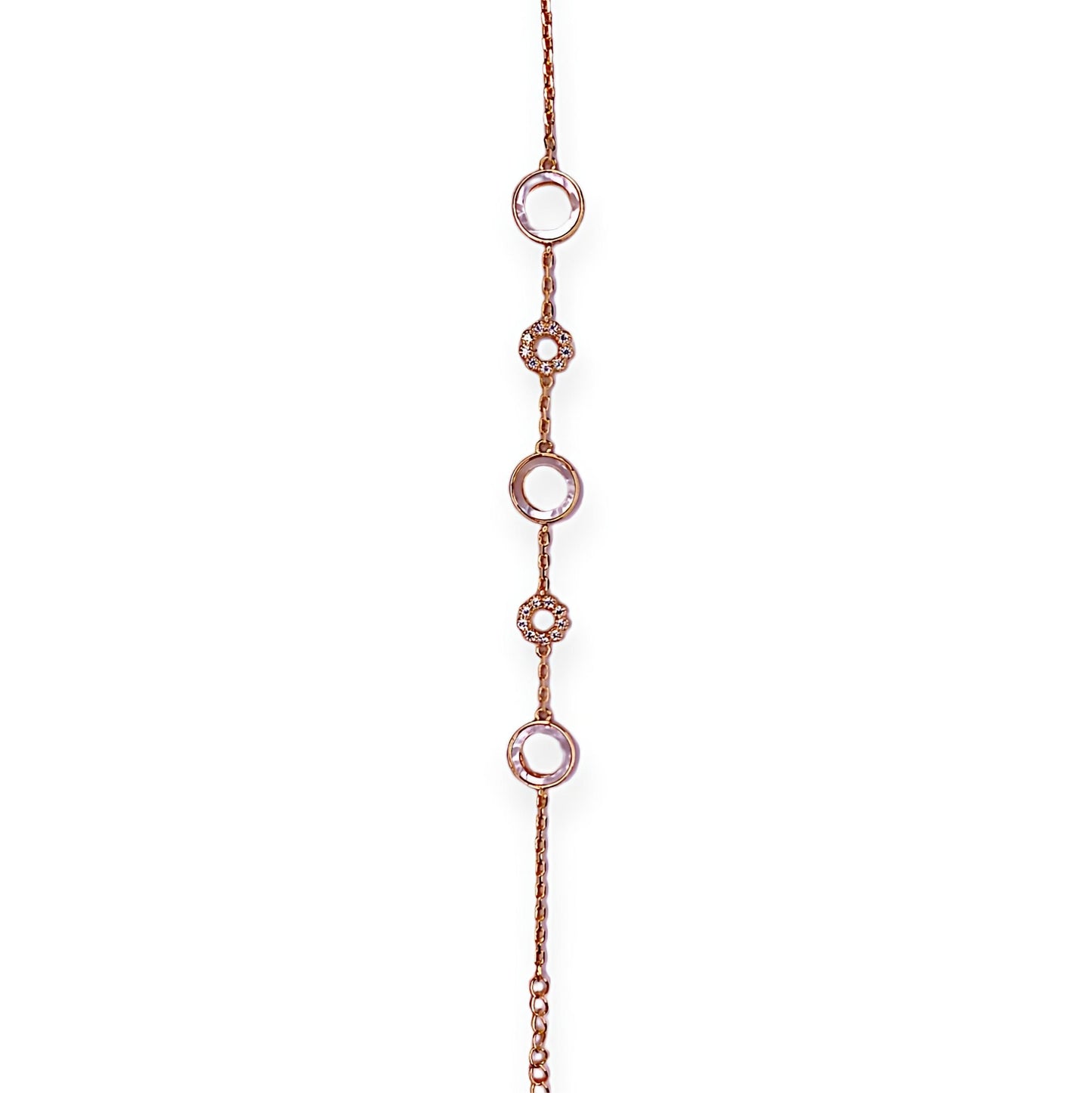 Gold Plated Circles of Love Bracelets