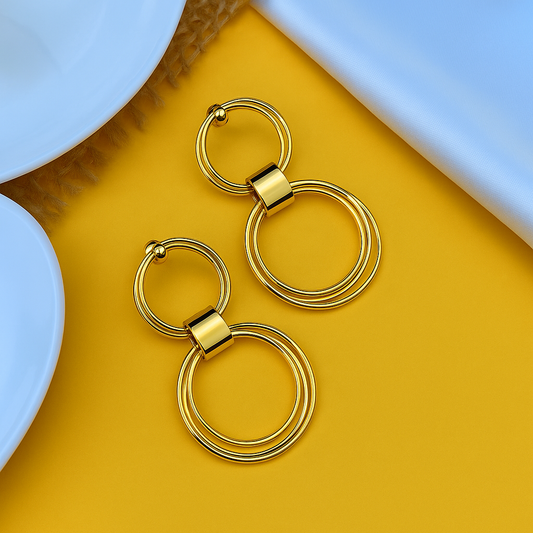 Circular Wired Hoops Danglers