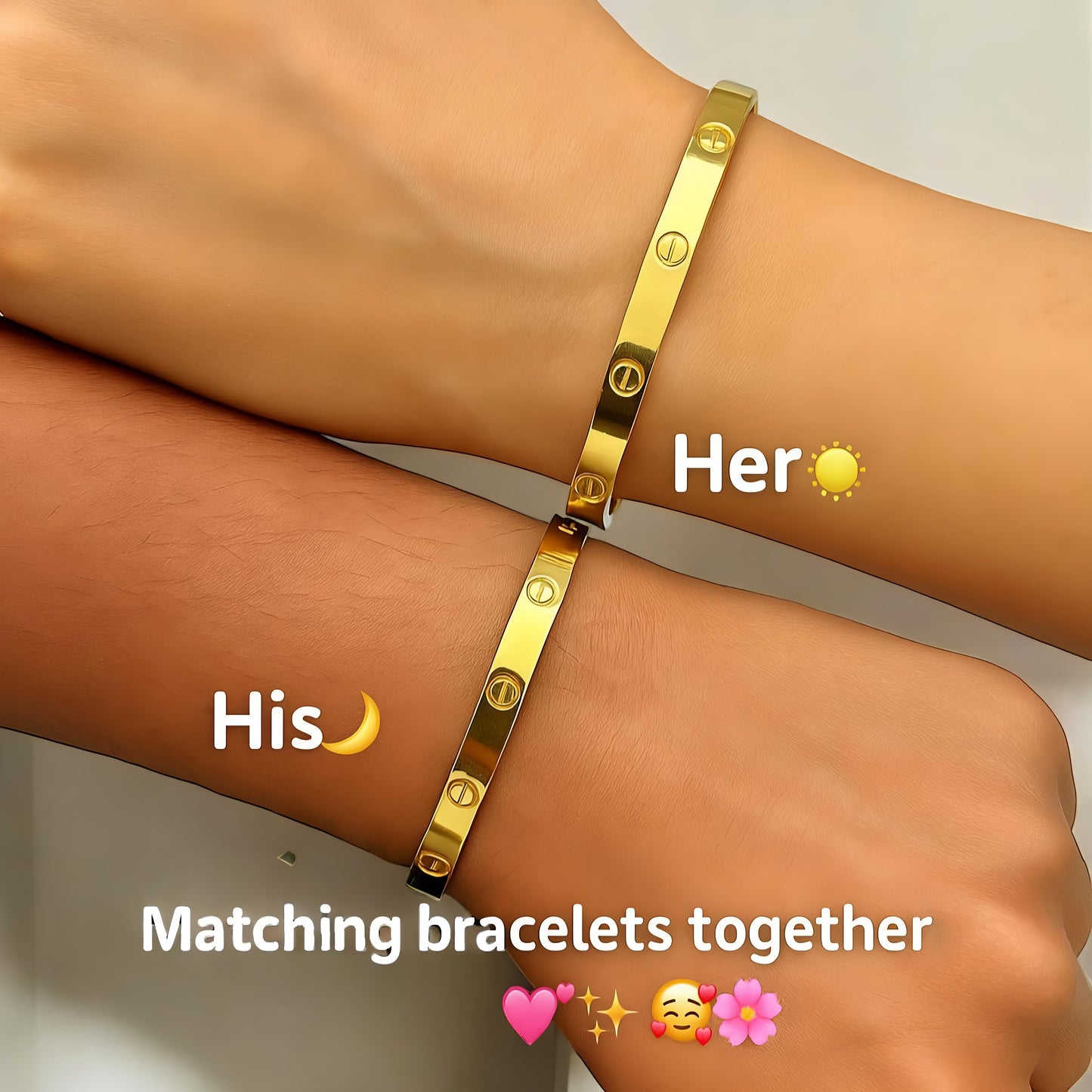Stylish Anti Tarnish Stainless Steel Gold Plated Kada Bracelet by Vatiyaana Jewels
