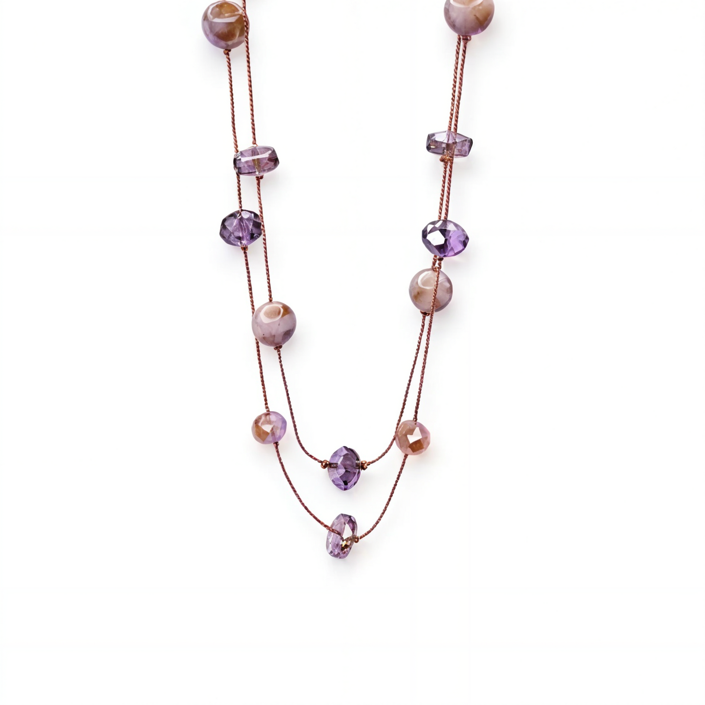 Beautiful Pearl and Crystal Beads Necklace
