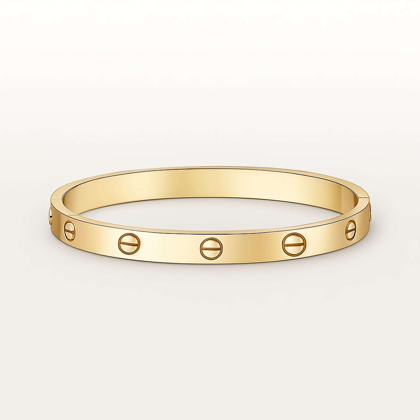 Stylish Anti Tarnish Stainless Steel Gold Plated Kada Bracelet by Vatiyaana Jewels