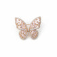 Gilded Wings Charm Butterfly Brooch