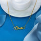 Taylor Swift inspired Gold Plated Panther Chain Pendant with CZ