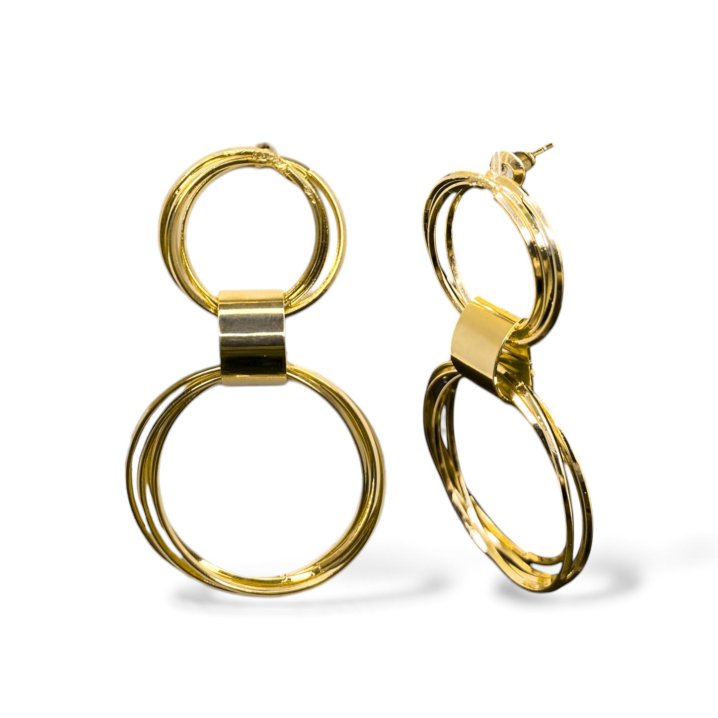 Circular Wired Hoops Danglers