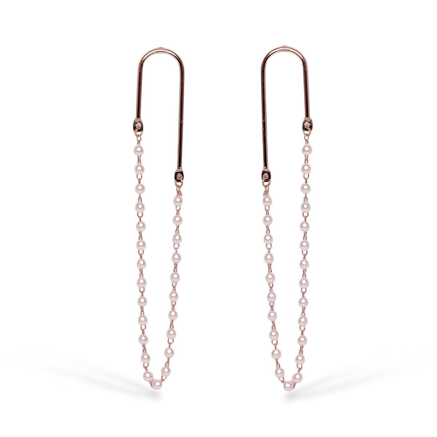 Beautiful Long Pearls Hanging Earrings FOR WOMEN