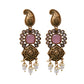 Gold-Toned Traditional Earrings