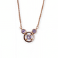 Radiant Round Chain Pendant