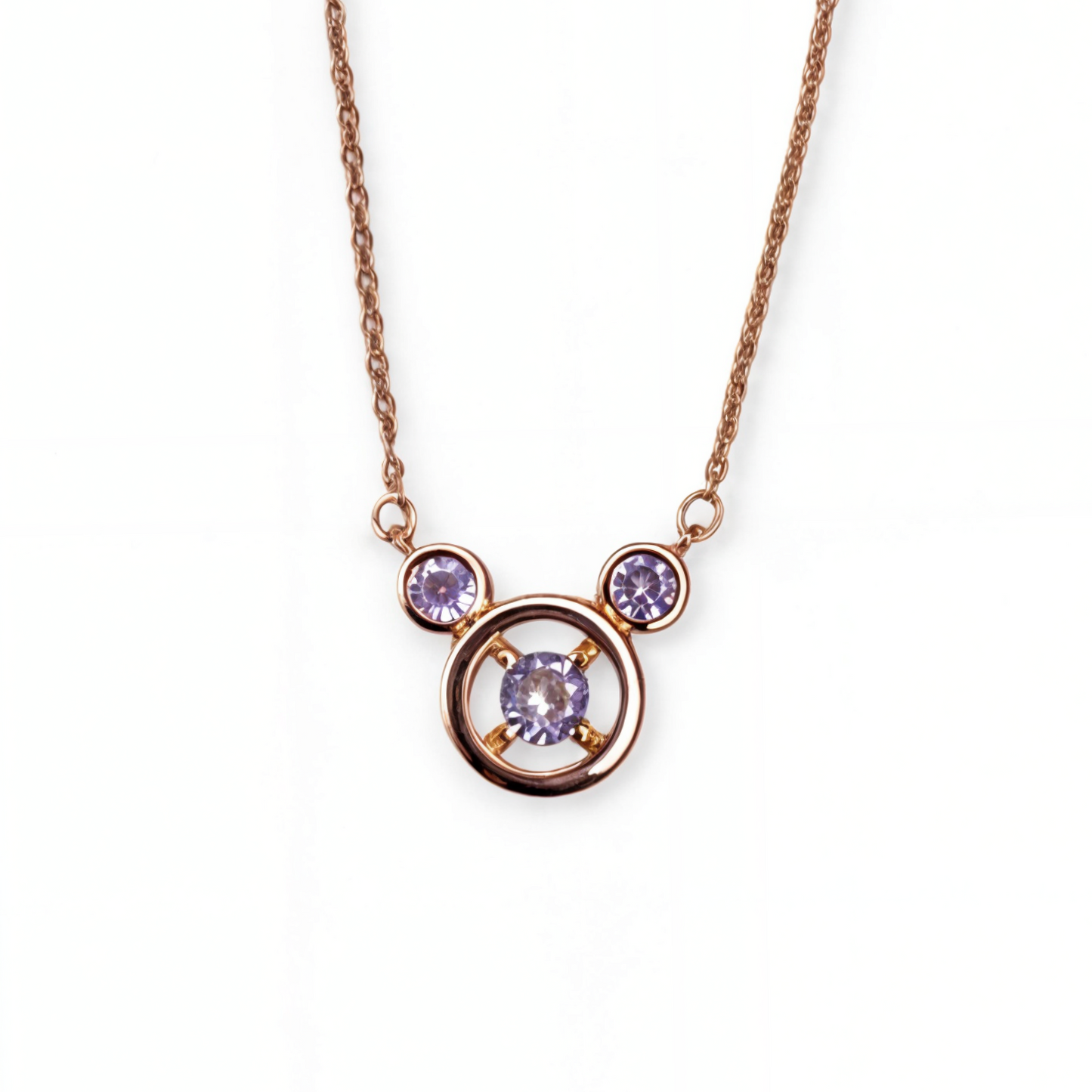 Radiant Round Chain Pendant