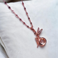 Beautiful Angel Fairy on Earth With Dancing Stone Pendant