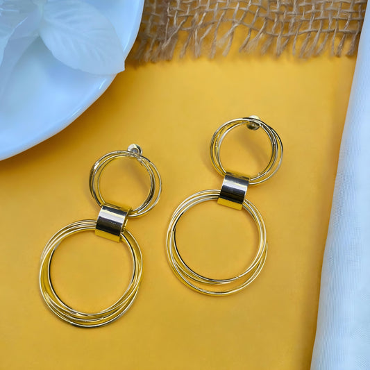 Circular Wired Hoops Danglers
