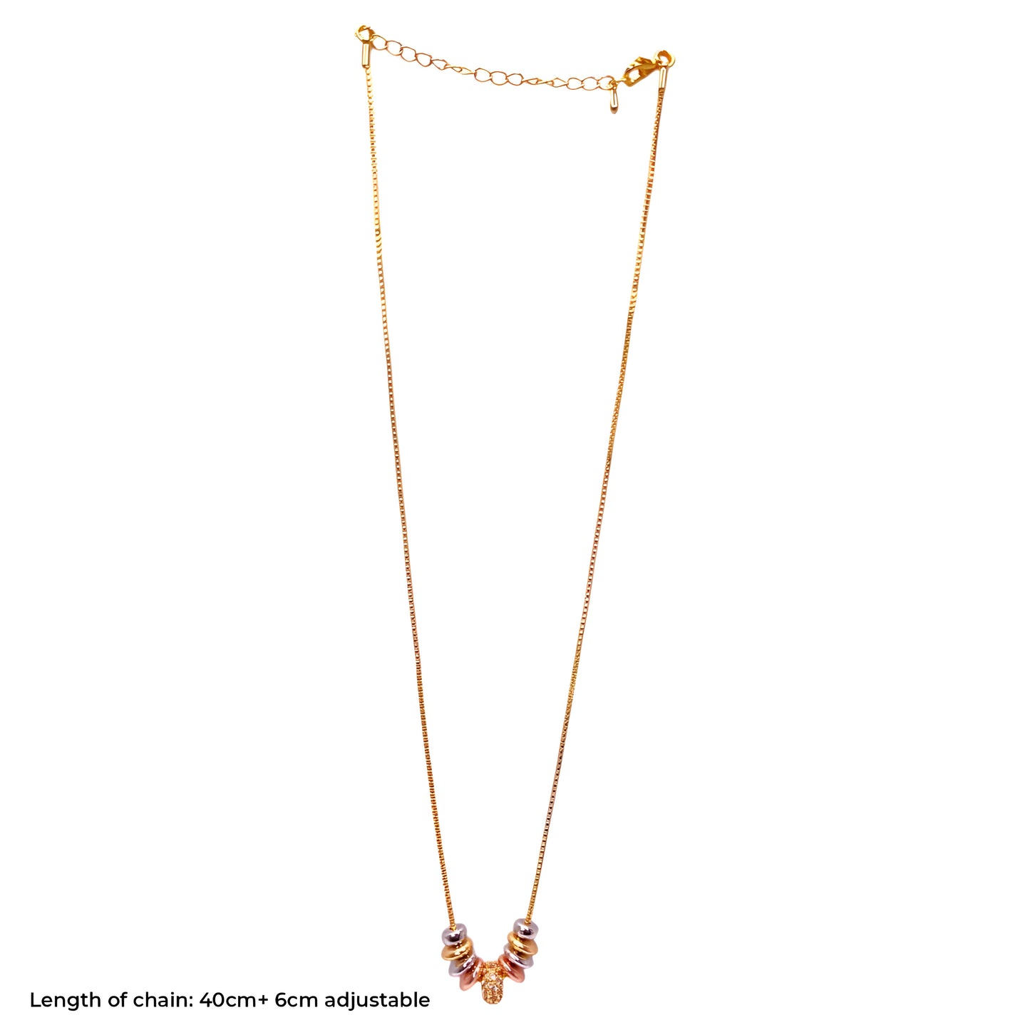Stylish Golden Plated Necklace Chain Pendant
