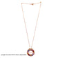 Circle Eagle Chain Pendant with MOP & Colorful