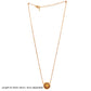 Radiant Sun Charm Chain Pendant