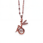 Beautiful Angel Fairy on Earth With Dancing Stone Pendant